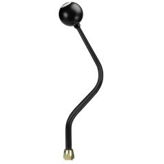 CM Shifter GM 700-R4 Black 16" Bench Bend Lever 8-Ball Knob