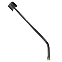CM Shifter GM 700-R4 Black 23" Single Bend Lever Piston Black Knob