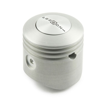CM Shifter GM 700-R4 Chrome 8" Single Bend Lever Piston Knob
