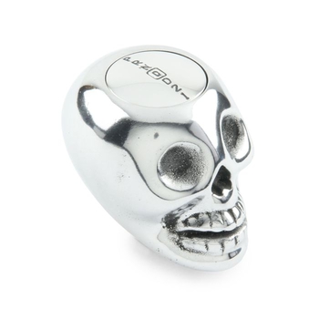 CM Shifter GM 700-R4 Black 32" Double Bend Lever Skull Knob
