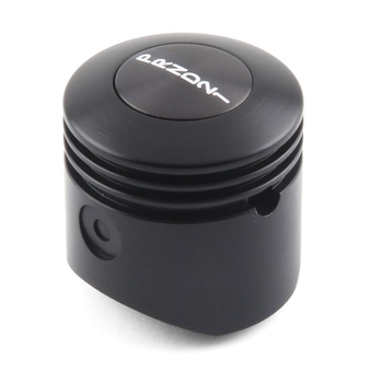 CM Shifter GM 700-R4 Black 23" Single Bend Lever Piston Black Knob