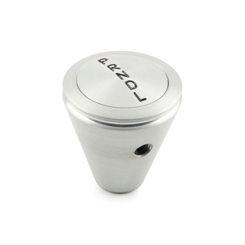CM Shifter GM Powerglide Chrome 8" Single Bend Lever Hi-Tech Knob