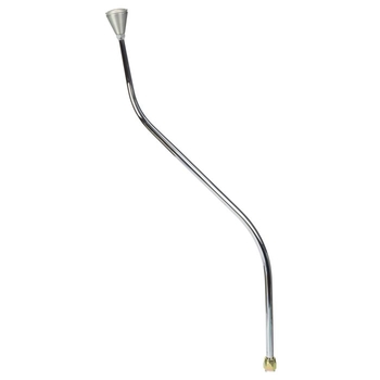 CM Shifter GM TH350 Chrome 32" Double Bend Lever Hi-Tech Knob