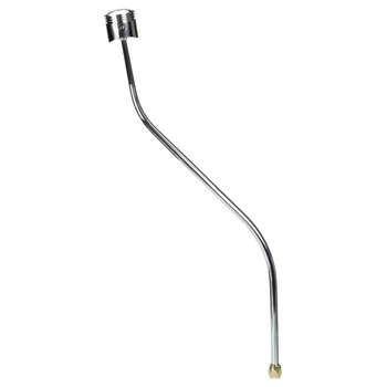 CM Shifter GM TH350 Chrome 32" Double Bend Lever Piston Polished Knob