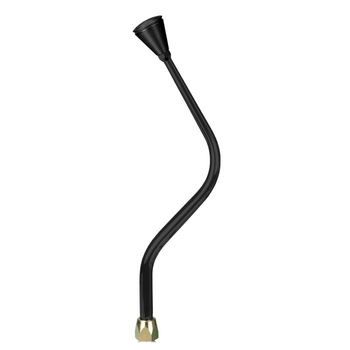 CM Shifter GM TH350 Black 16" Bench Bend Lever Hi-Tech Black Knob