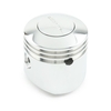 CM Shifter GM TH350 Chrome 8" Single Bend Lever Piston Polished Knob