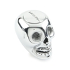CM Shifter GM TH350 Chrome 16" Bench Bend Lever Skull Knob