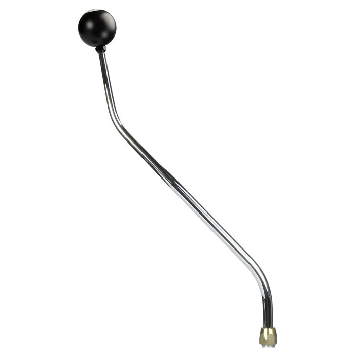 CM Shifter GM TH400 Chrome 23" Double Bend Lever 8-Ball Knob