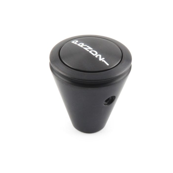 CM Shifter GM TH400 Black 8" Single Bend Lever Hi-Tech Black Knob