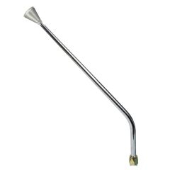 CM Shifter GM 200-4R Chrome 23" Single Bend Lever Hi-Tech Knob