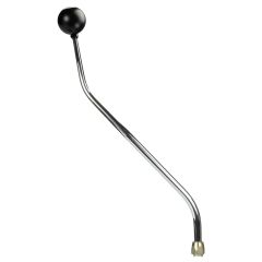 CM Shifter GM 200-4R Chrome 23" Double Bend Lever 8-Ball Knob