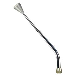 CM Shifter GM 200-4R Chrome 16" Single Bend Lever Hi-Tech Knob