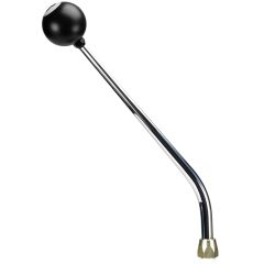 CM Shifter GM TH350 Chrome 16" Single Bend Lever 8-Ball Knob