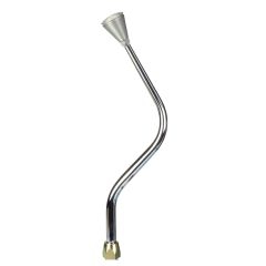 CM Shifter GM TH400 Chrome 16" Bench Bend Lever Hi-Tech Knob
