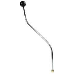 CM Shifter GM TH400 Chrome 32" Double Bend Lever 8-Ball Knob