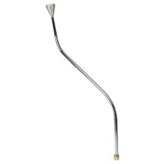 CM Shifter GM TH400 Chrome 32" Double Bend Lever Hi-Tech Knob