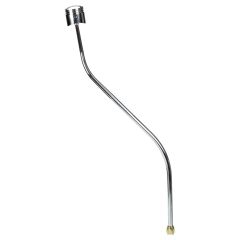 CM Shifter GM TH400 Chrome 32" Double Bend Lever Piston Polished Knob