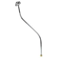 CM Shifter GM TH400 Chrome 32" Double Bend Lever Skull Knob