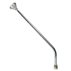 CM Shifter Chrysler Hemi Chrome 23" Single Bend Lever Mushroom Knob