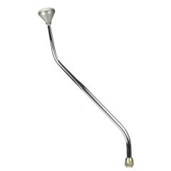 CM Shifter Chrysler Hemi Chrome 23" Double Bend Lever Mushroom Knob