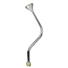 CM Shifter Chrysler Hemi Chrome 16" Bench Bend Lever Mushroom Knob
