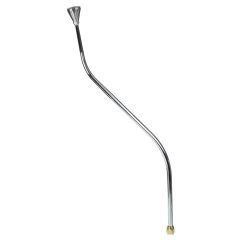 CM Shifter GM TH400 Chrome 32" Double Bend Lever Hi-Tech Polished Knob
