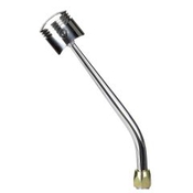 CM Shifter GM TH200 Chrome 12" Single Bend Lever Piston Polished Knob