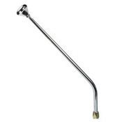 CM Shifter GM 200-4R Chrome 23" Single Bend Lever Mushroom Polished Knob