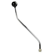 CM Shifter GM 200-4R Chrome 23" Double Bend Lever 8-Ball Knob