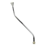 CM Shifter GM 200-4R Chrome 23" Double Bend Lever Hi-Tech Knob