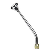 CM Shifter GM 200-4R Chrome 12" Single Bend Lever Mushroom Polished Knob
