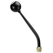 CM Shifter GM 200-4R Black 12" Single Bend Lever 8-Ball Knob