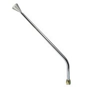 CM Shifter GM TH350 Chrome 23" Single Bend Lever Hi-Tech Knob