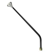 CM Shifter GM TH400 Black 23" Single Bend Lever Mushroom Knob