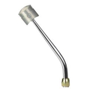 CM Shifter GM TH400 Chrome 12" Single Bend Lever Piston Knob