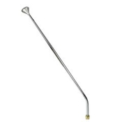 CM Shifter GM TH400 Chrome 32" Single Bend Lever Mushroom Knob
