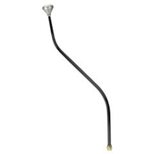 CM Shifter GM TH400 Black 32" Double Bend Lever Mushroom Knob