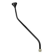 CM Shifter Chrysler Hemi Black 23" Double Bend Lever Mushroom Black Knob
