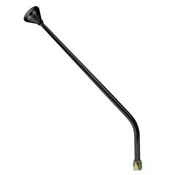 CM Shifter Chrysler Hemi Black 23" Single Bend Lever Mushroom Black Knob