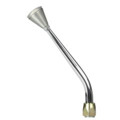 CM Shifter Chrysler Hemi Chrome 10" Single Bend Lever Hi-Tech Knob