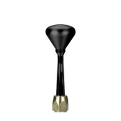 CM Shifter Chrysler Hemi Black 6" Straight Lever Mushroom Black Knob