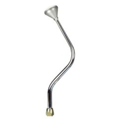 CM Shifter Chrysler Hemi Chrome 16" Bench Bend Lever Mushroom Knob