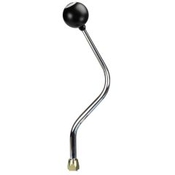 CM Shifter GM TH350 Chrome 16" Bench Bend Lever 8-Ball Knob