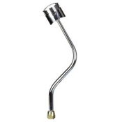 CM Shifter GM TH350 Chrome 16" Bench Bend Lever Piston Polished Knob