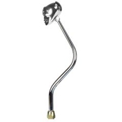 CM Shifter GM TH350 Chrome 16" Bench Bend Lever Skull Knob