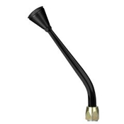 CM Shifter GM TH350 Black 10" Single Bend Lever Hi-Tech Black Knob