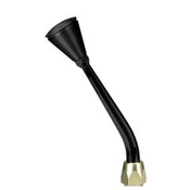CM Shifter GM TH400 Black 8" Single Bend Lever Hi-Tech Black Knob