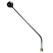 CM Shifter GM TH350 Chrome 23" Single Bend Lever 8-Ball Knob