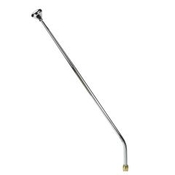 CM Shifter GM TH400 Chrome 32" Single Bend Lever Mushroom Polished Knob