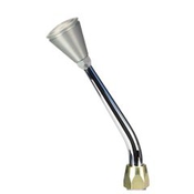 CM Shifter Chrysler Hemi Chrome 8" Single Bend Lever Hi-Tech Knob